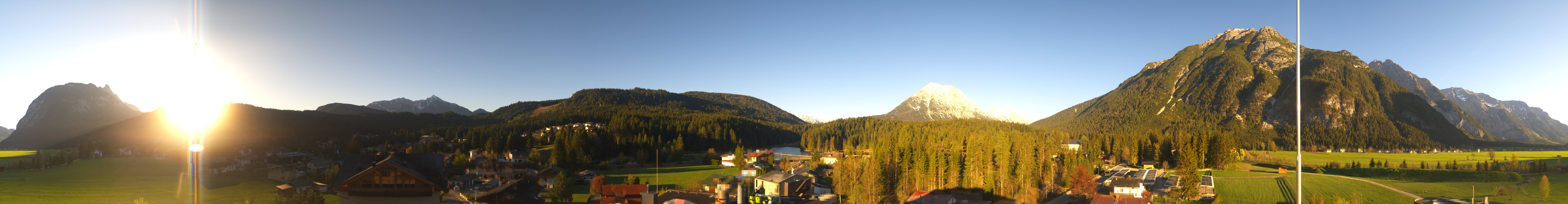 Archived image Webcam Leutasch Panorama