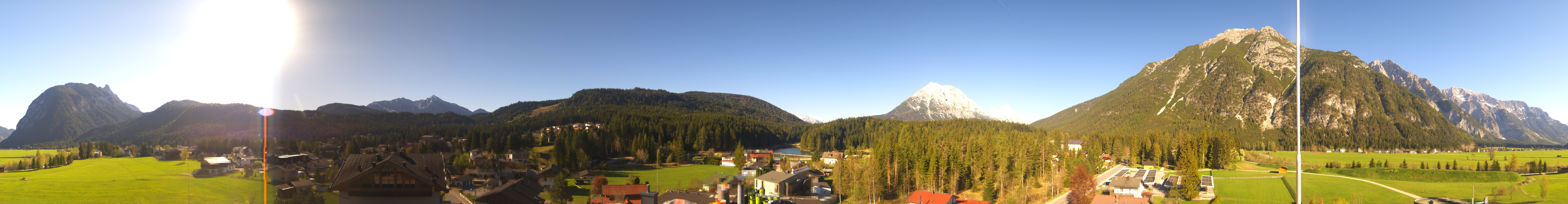 Archived image Webcam Leutasch Panorama