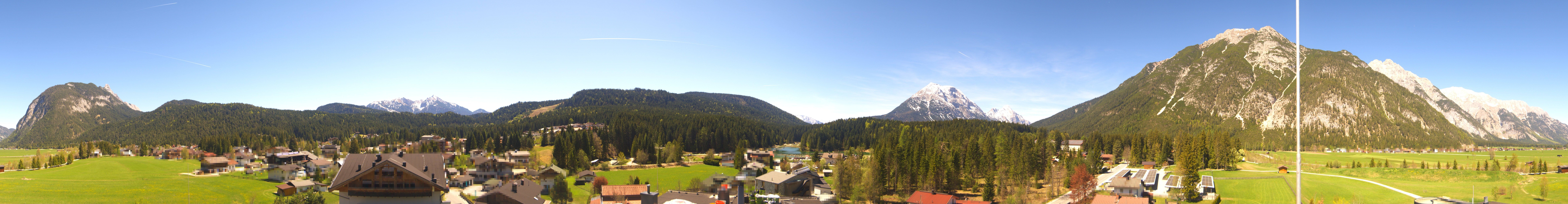 Archiv Foto Webcam Rundblick Leutasch