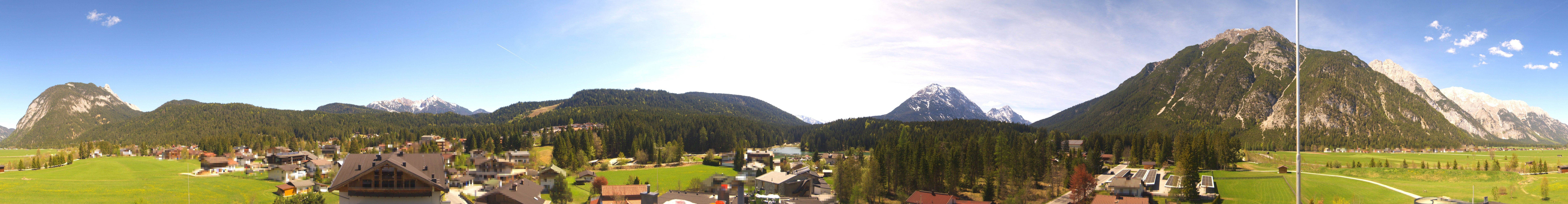 Archiv Foto Webcam Rundblick Leutasch
