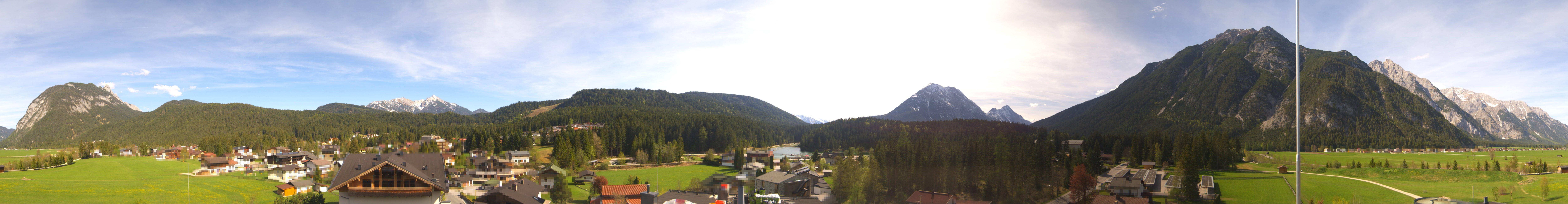 Archiv Foto Webcam Rundblick Leutasch