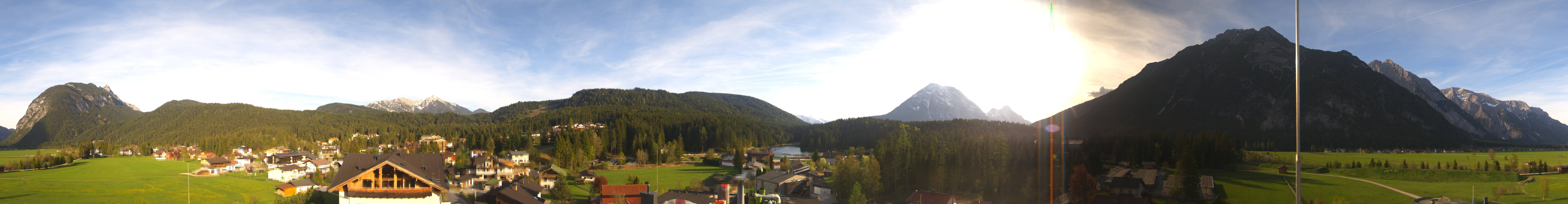 Archiv Foto Webcam Rundblick Leutasch