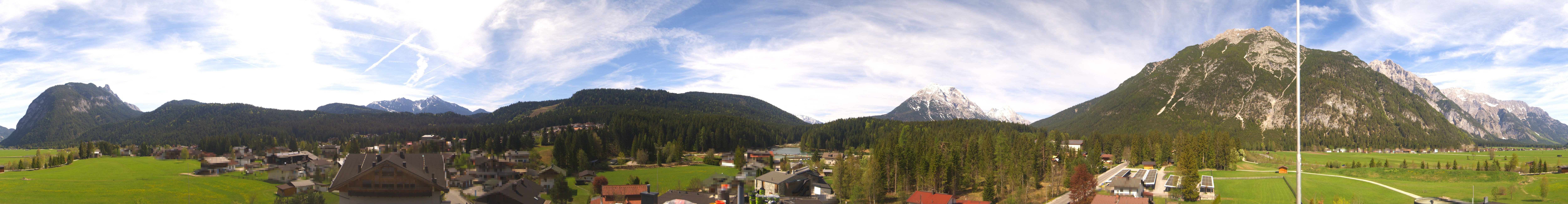 Archiv Foto Webcam Rundblick Leutasch