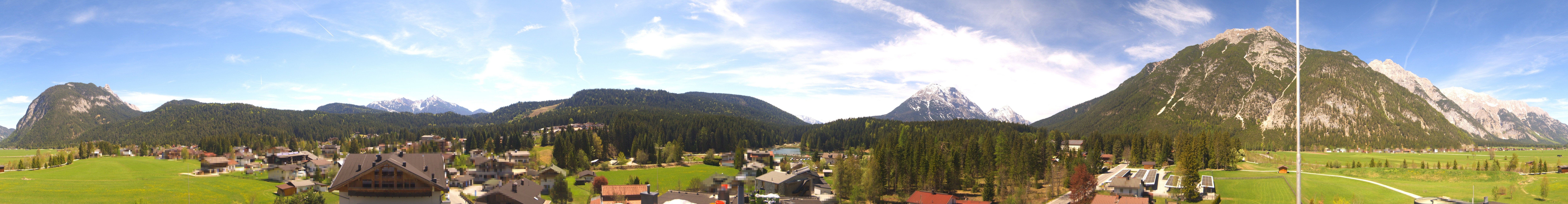 Archiv Foto Webcam Rundblick Leutasch
