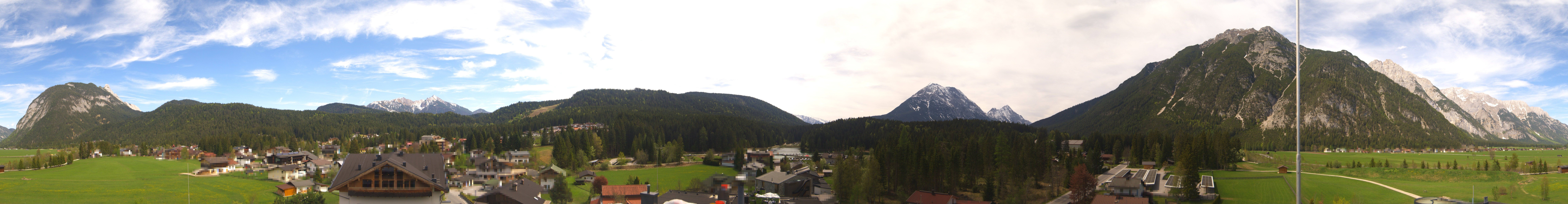 Archiv Foto Webcam Rundblick Leutasch