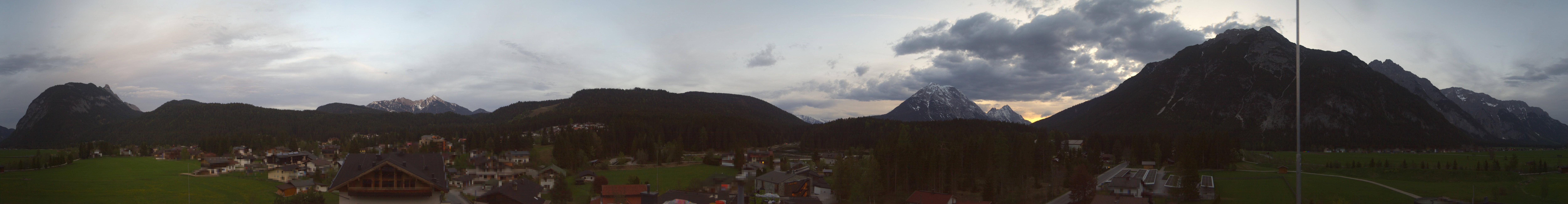 Archiv Foto Webcam Rundblick Leutasch
