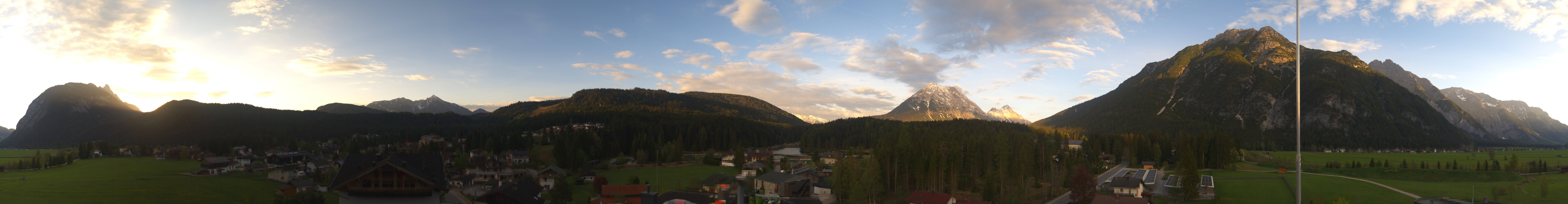 Archiv Foto Webcam Rundblick Leutasch