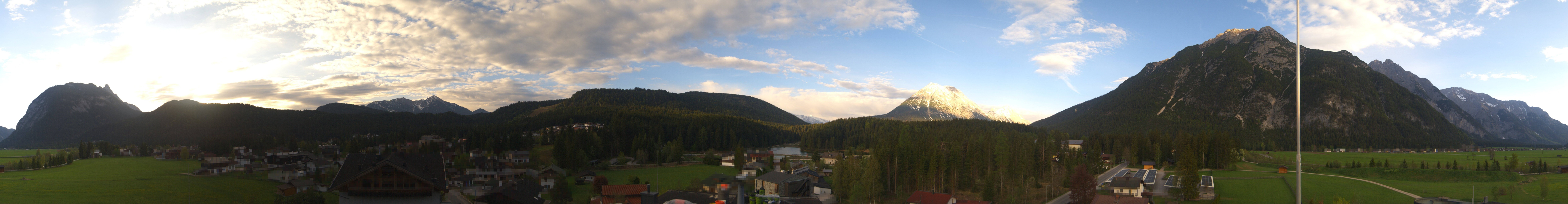 Archiv Foto Webcam Rundblick Leutasch