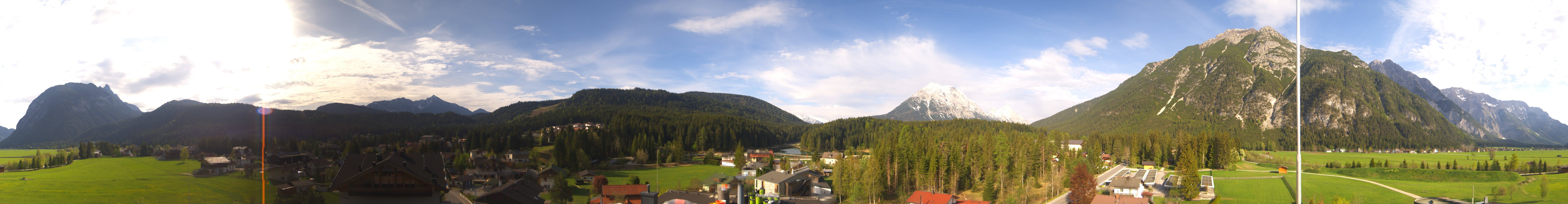 Archiv Foto Webcam Rundblick Leutasch