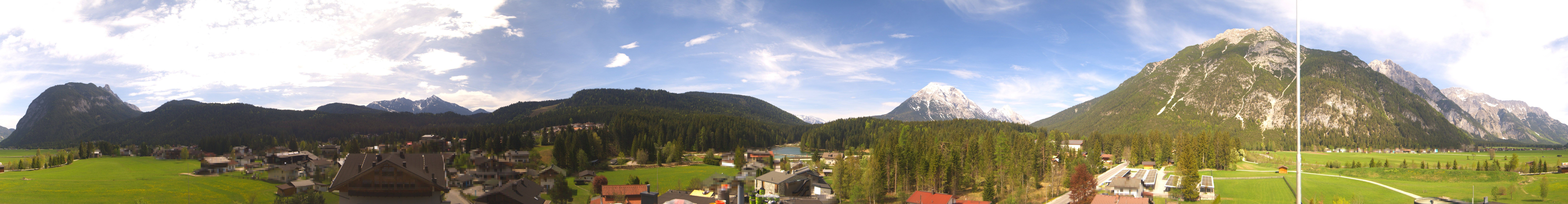 Archiv Foto Webcam Rundblick Leutasch