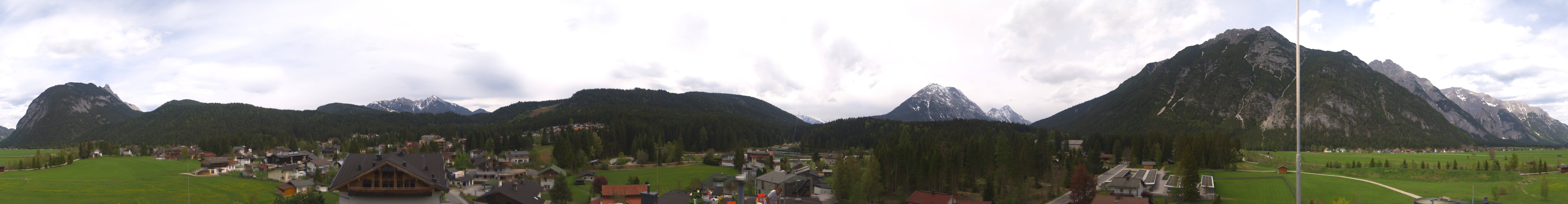 Archiv Foto Webcam Rundblick Leutasch