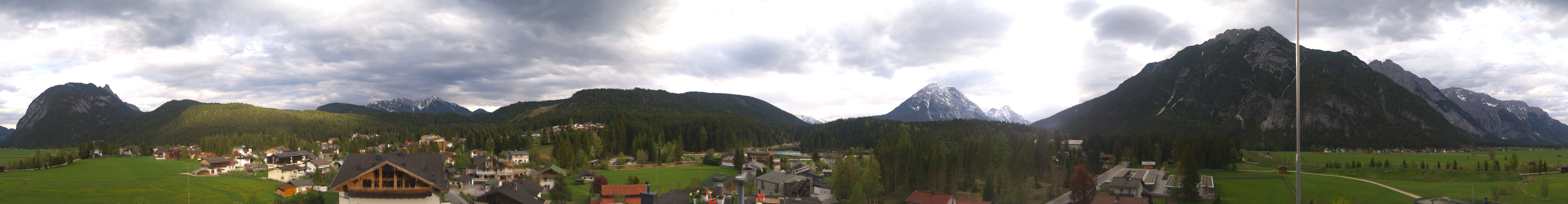 Archiv Foto Webcam Rundblick Leutasch