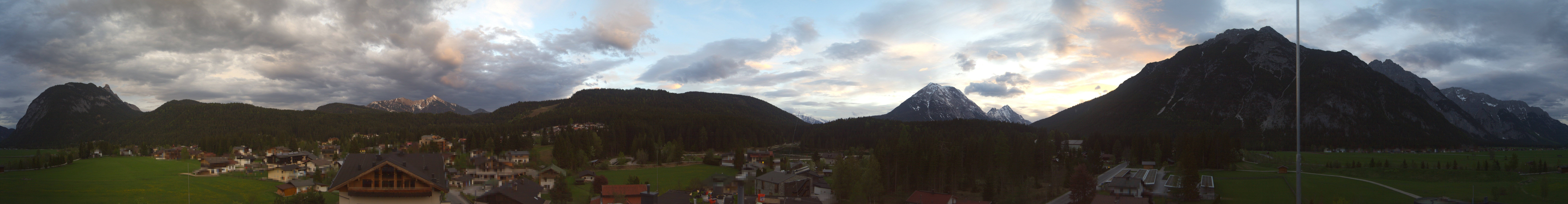 Archiv Foto Webcam Rundblick Leutasch