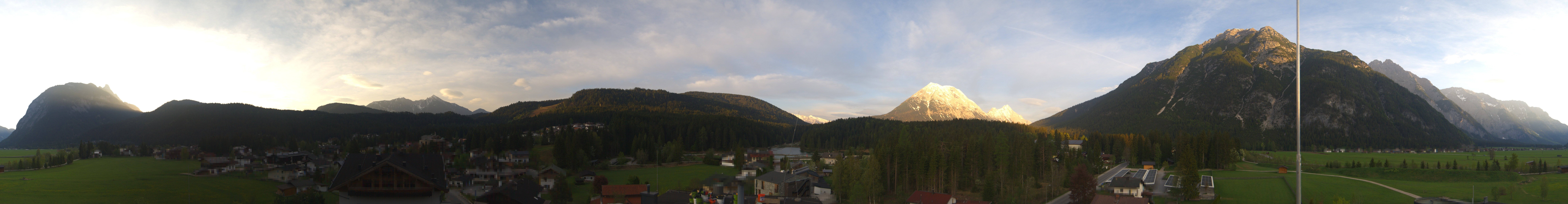 Archived image Webcam Leutasch Panorama
