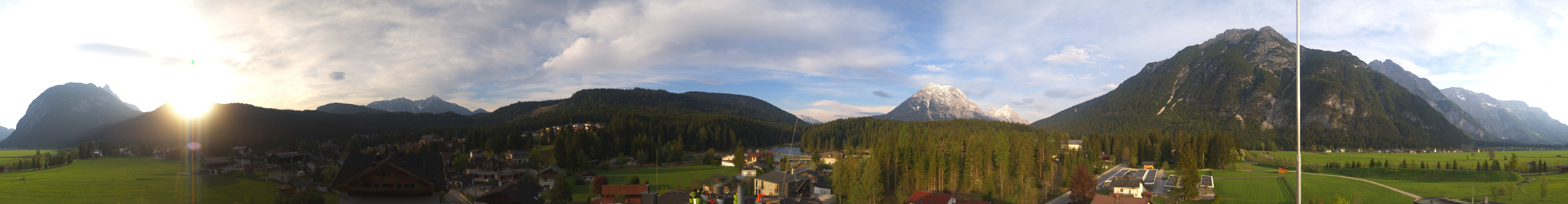 Archived image Webcam Leutasch Panorama