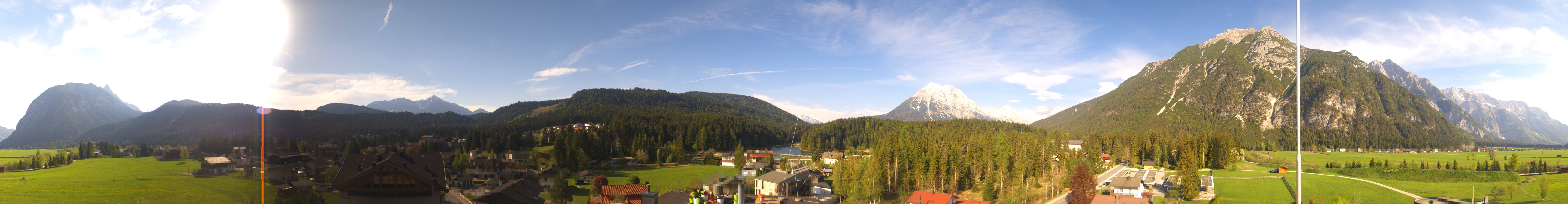 Archived image Webcam Leutasch Panorama