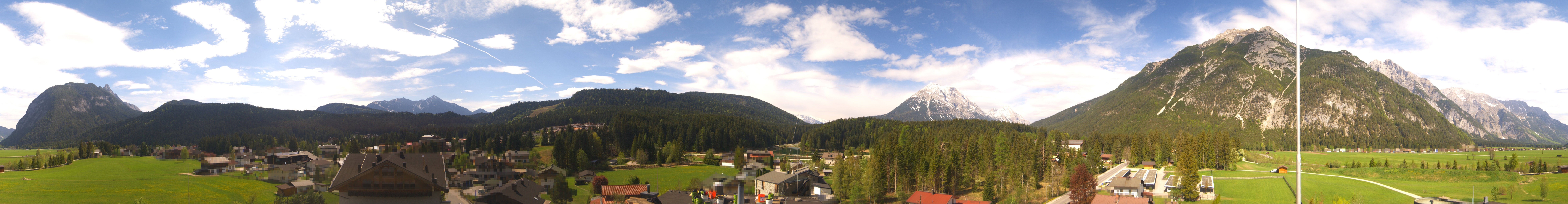 Archived image Webcam Leutasch Panorama