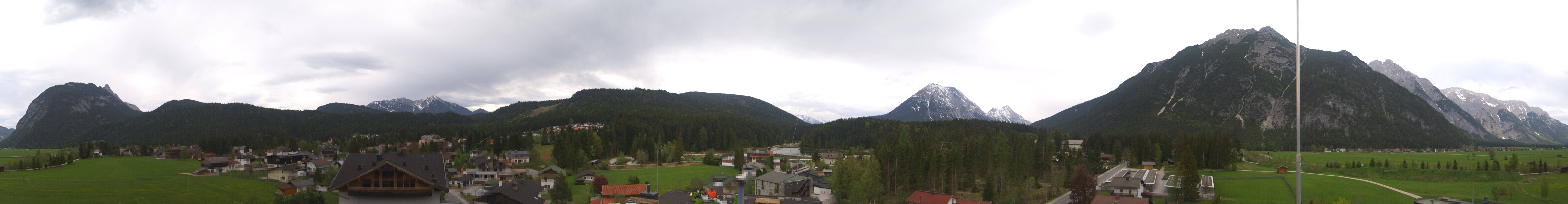 Archived image Webcam Leutasch Panorama