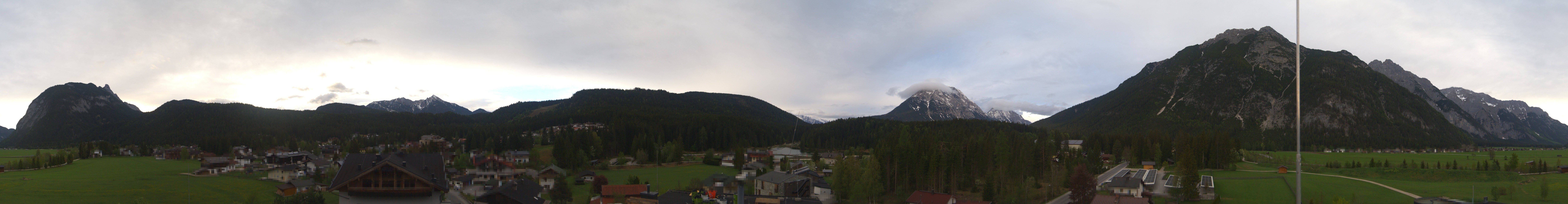 Archiv Foto Webcam Rundblick Leutasch