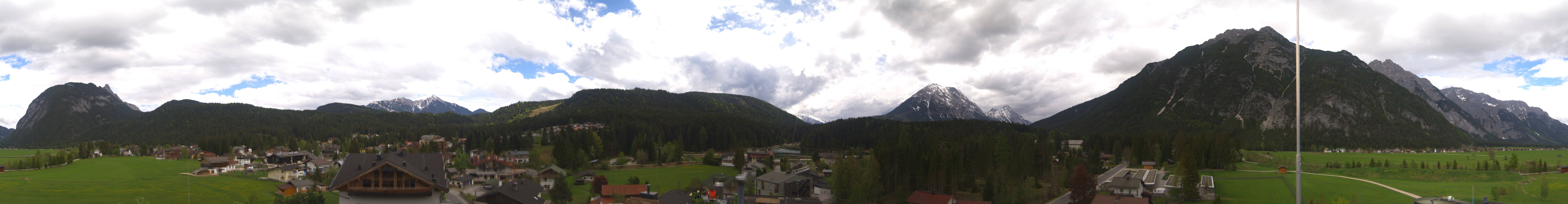 Archiv Foto Webcam Rundblick Leutasch