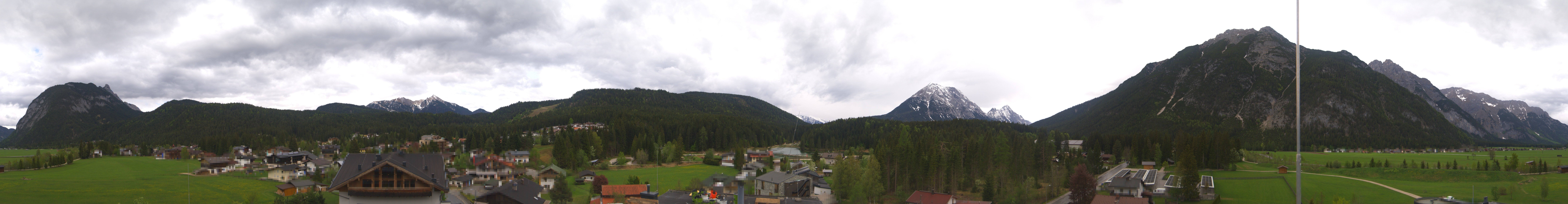 Archiv Foto Webcam Rundblick Leutasch