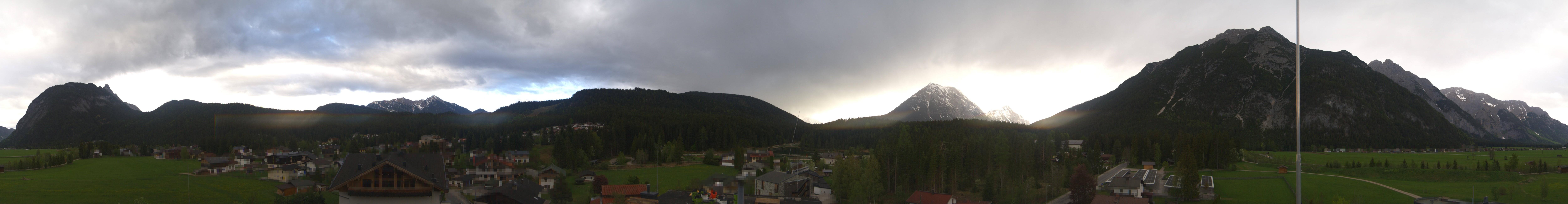 Archiv Foto Webcam Rundblick Leutasch