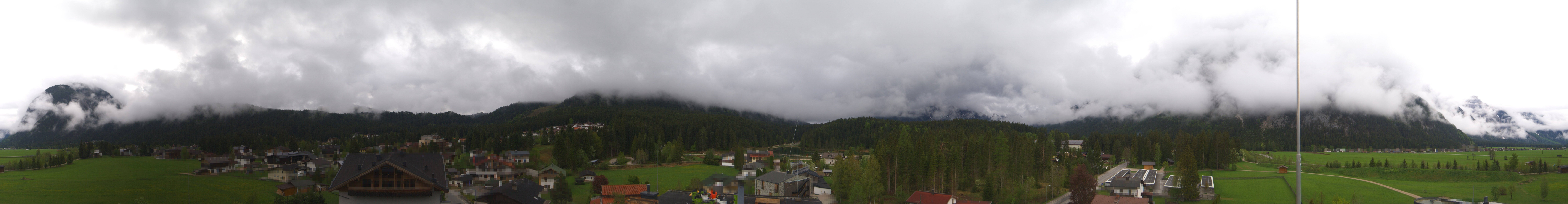 Archiv Foto Webcam Rundblick Leutasch