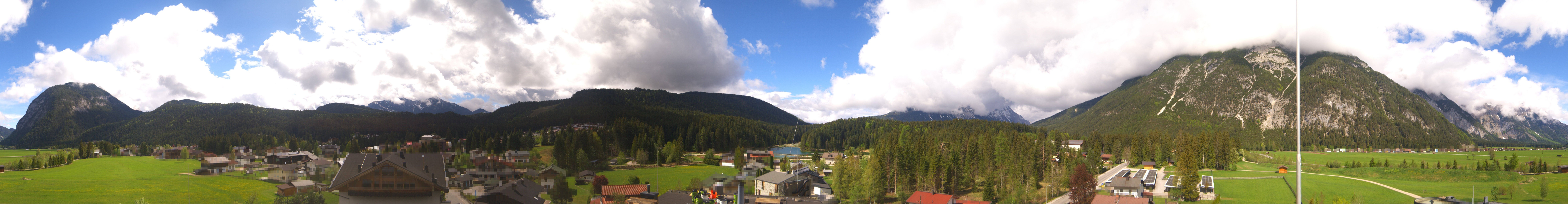 Archiv Foto Webcam Rundblick Leutasch