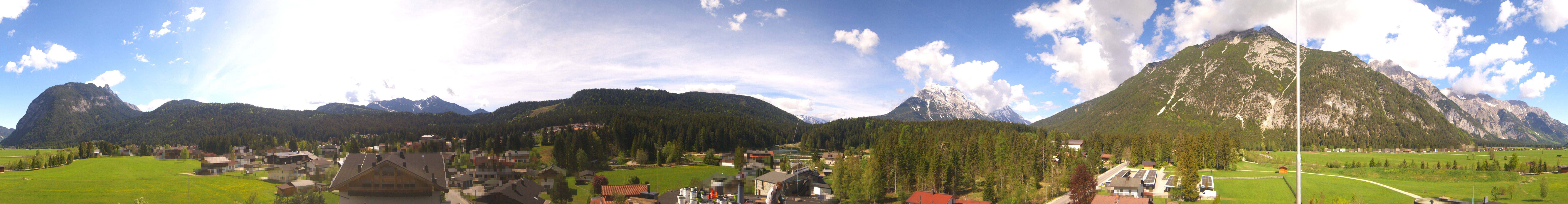 Archived image Webcam Leutasch Panorama
