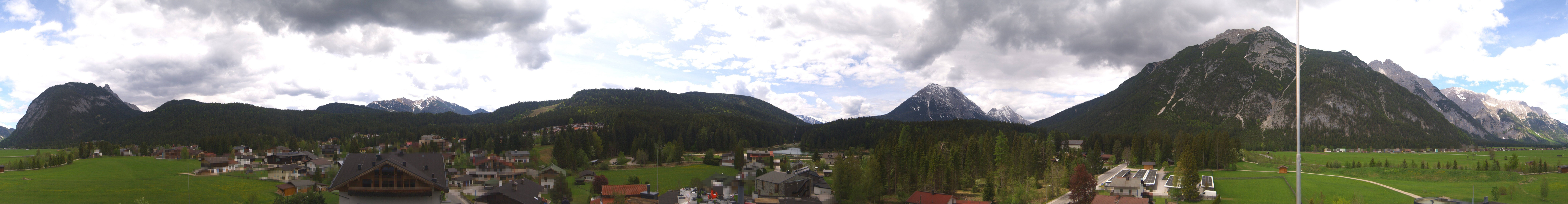 Archived image Webcam Leutasch Panorama