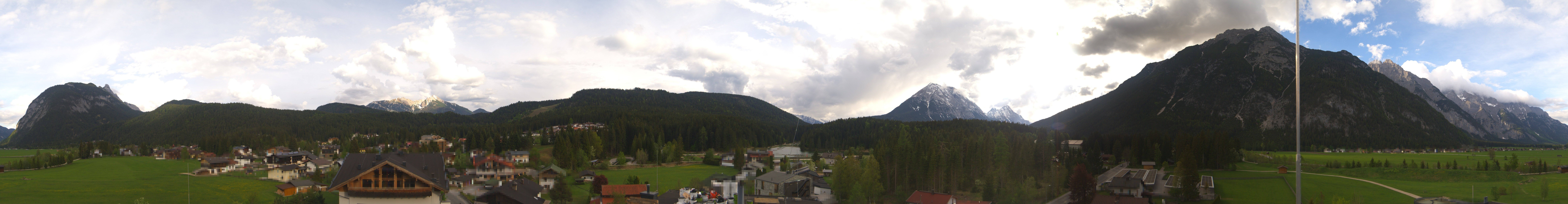 Archived image Webcam Leutasch Panorama