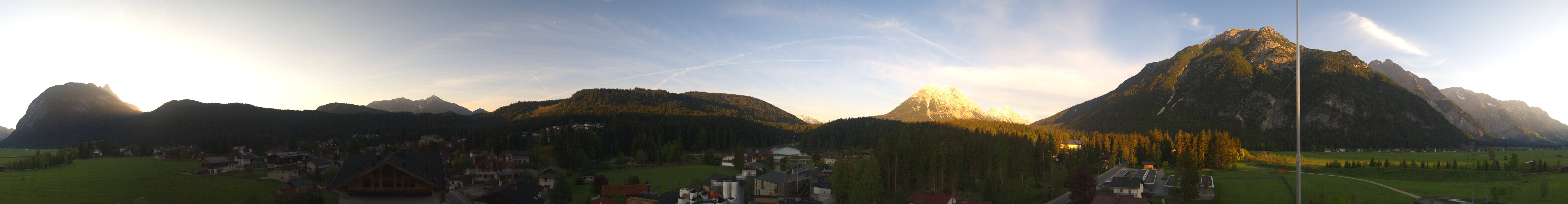 Archiv Foto Webcam Rundblick Leutasch