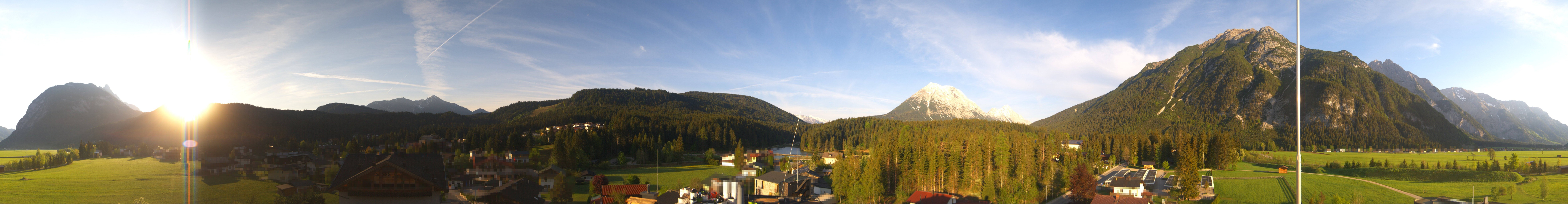 Archiv Foto Webcam Rundblick Leutasch
