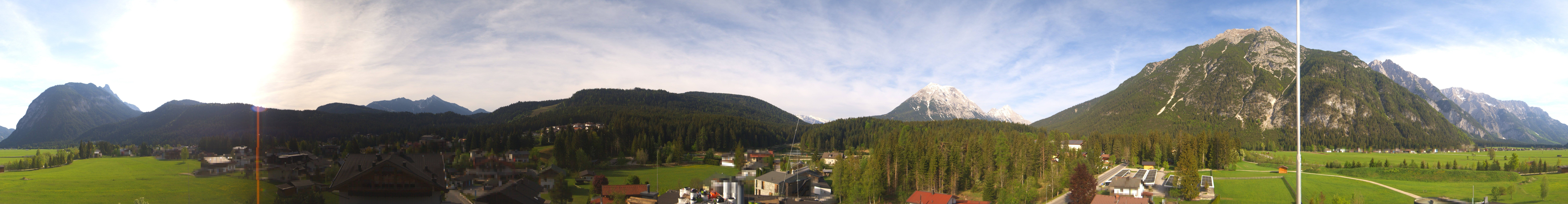 Archiv Foto Webcam Rundblick Leutasch