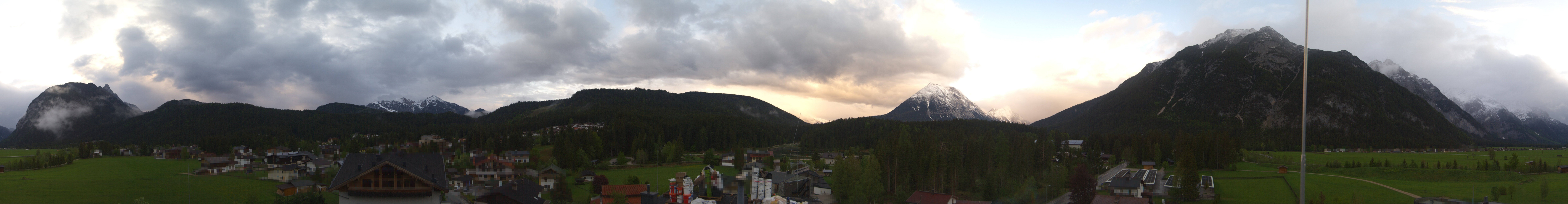 Archiv Foto Webcam Rundblick Leutasch