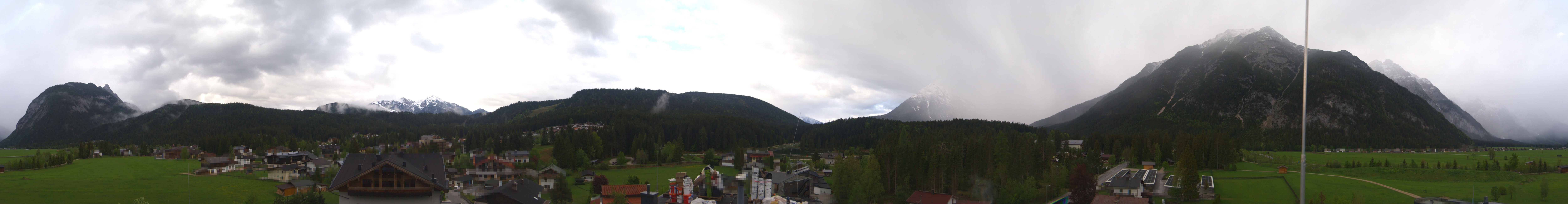 Archiv Foto Webcam Rundblick Leutasch