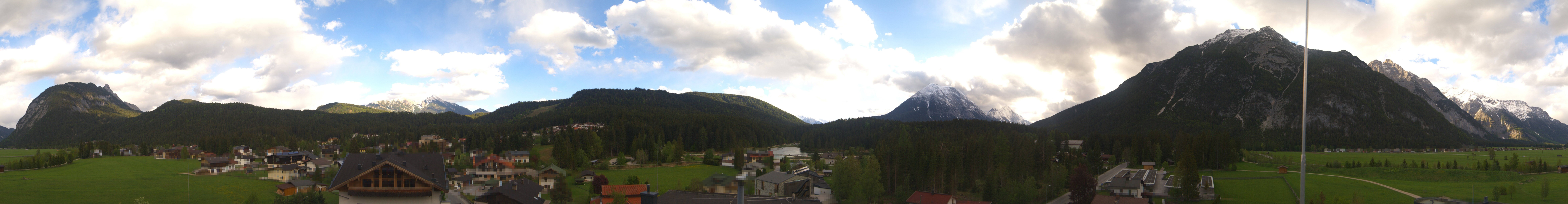 Archiv Foto Webcam Rundblick Leutasch