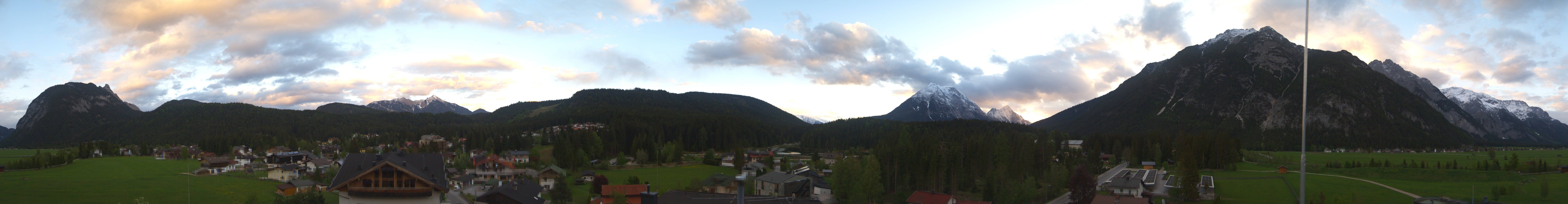 Archiv Foto Webcam Rundblick Leutasch
