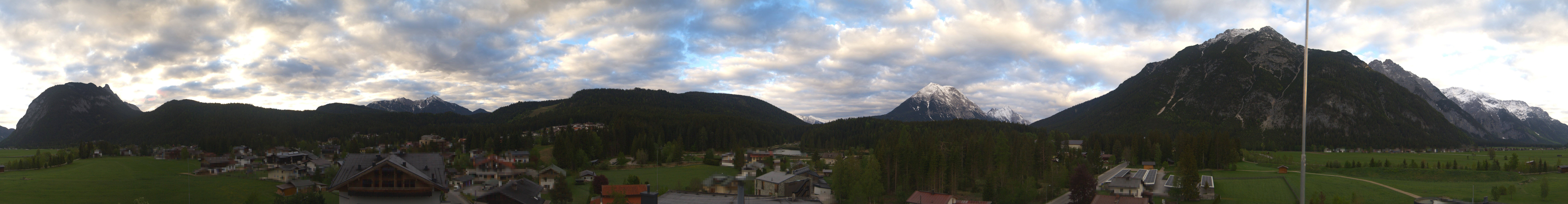 Archiv Foto Webcam Rundblick Leutasch