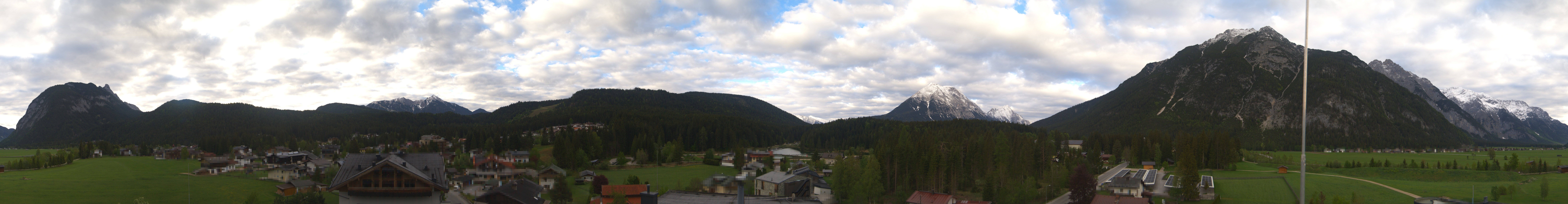 Archiv Foto Webcam Rundblick Leutasch