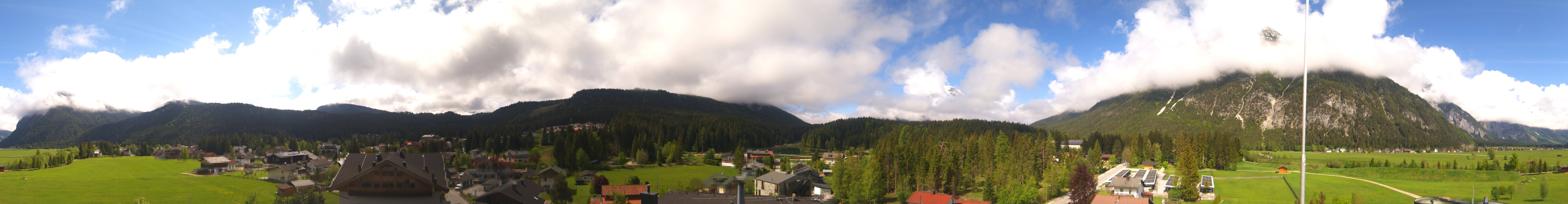 Archiv Foto Webcam Rundblick Leutasch