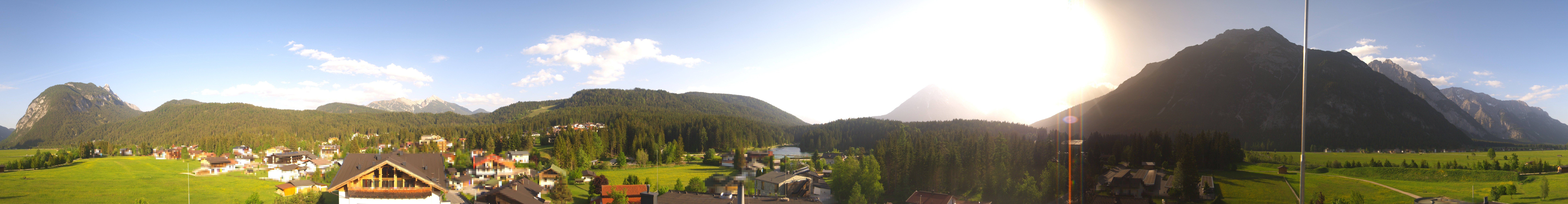 Archiv Foto Webcam Rundblick Leutasch