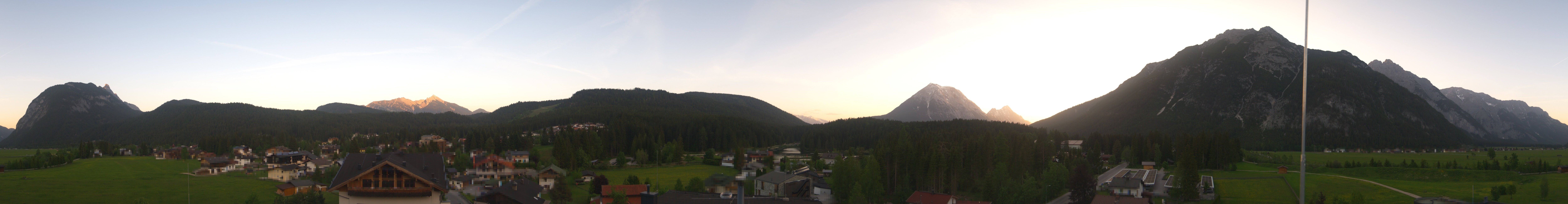 Archiv Foto Webcam Rundblick Leutasch