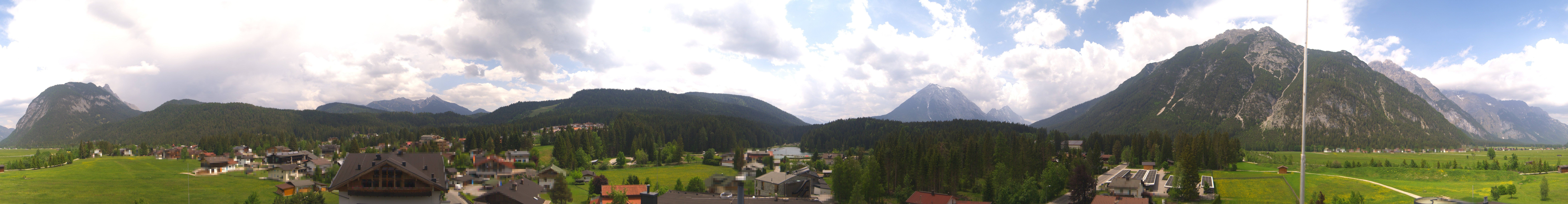 Archiv Foto Webcam Rundblick Leutasch