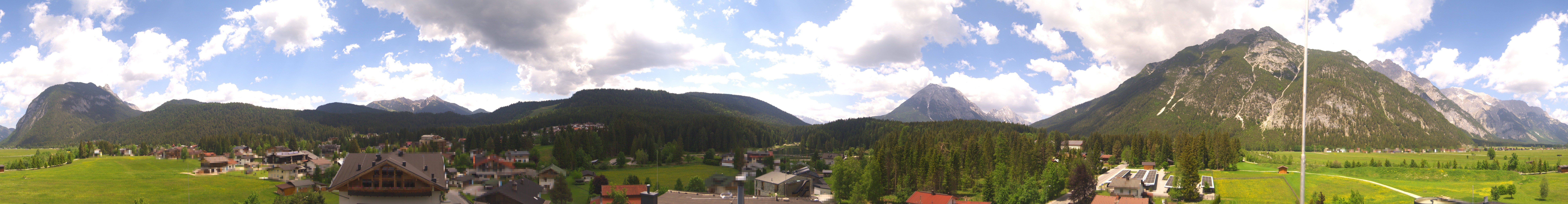 Archiv Foto Webcam Rundblick Leutasch