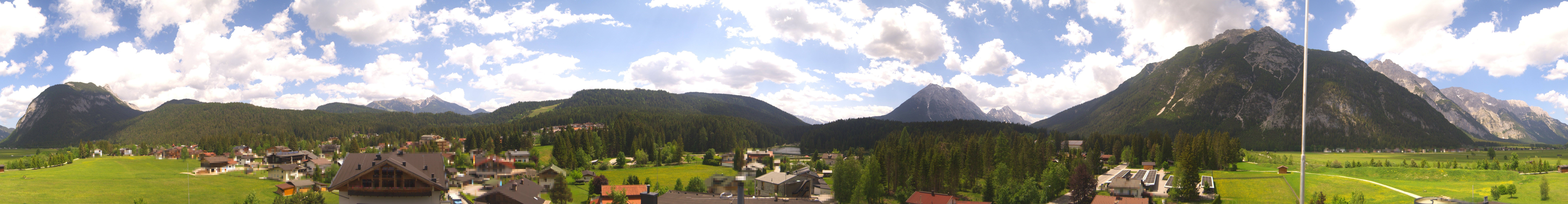 Archiv Foto Webcam Rundblick Leutasch