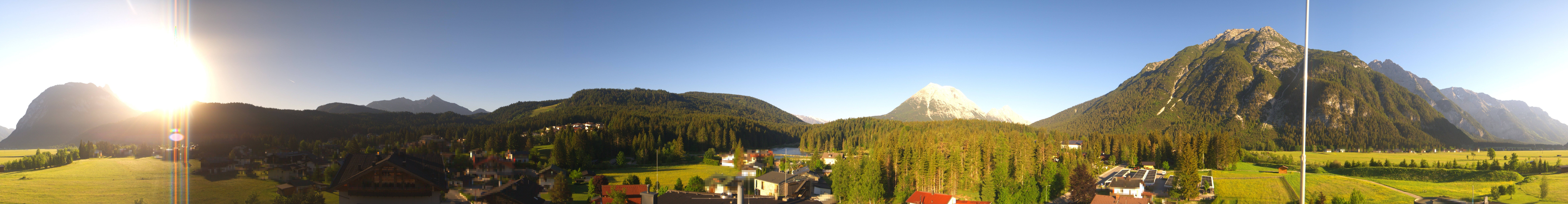 Archived image Webcam Leutasch Panorama