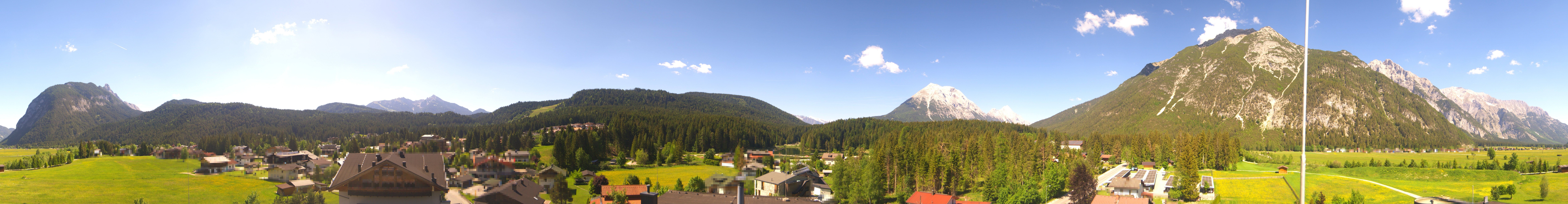 Archived image Webcam Leutasch Panorama