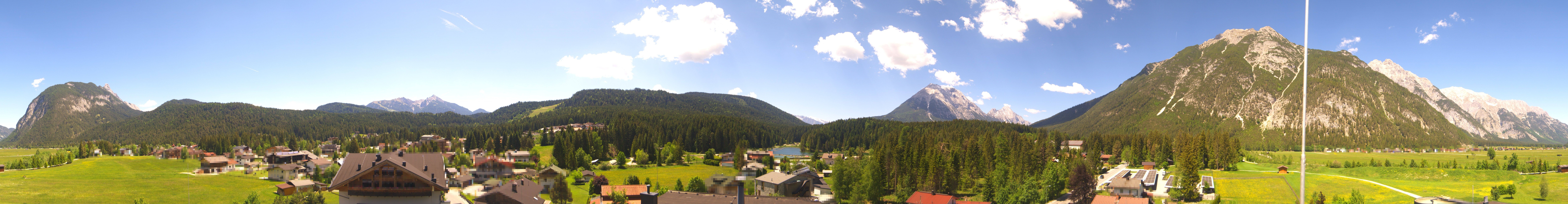 Archived image Webcam Leutasch Panorama