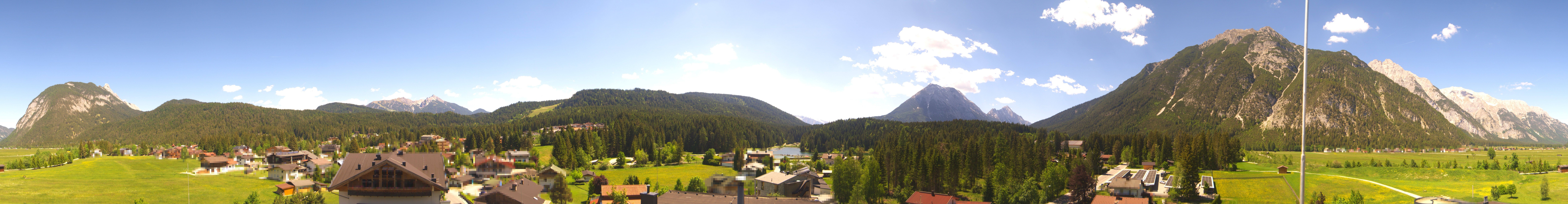 Archived image Webcam Leutasch Panorama